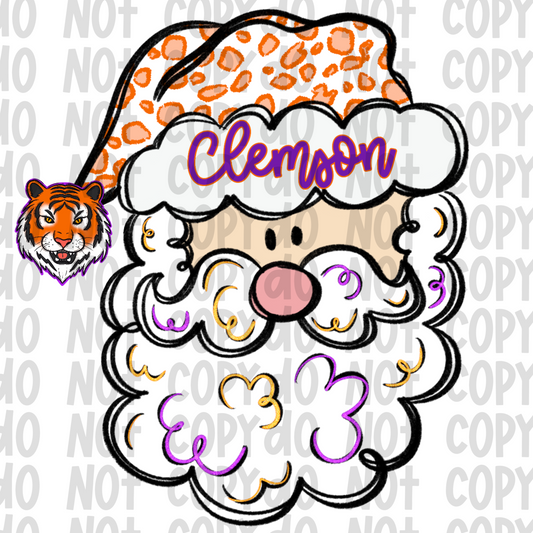 Clemson Santa